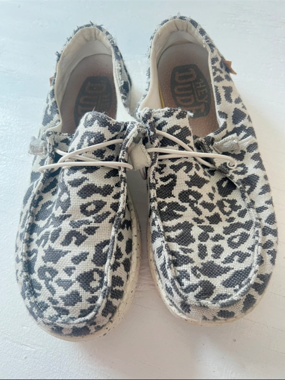 ✨3/$25✨ dude leopard print shoes